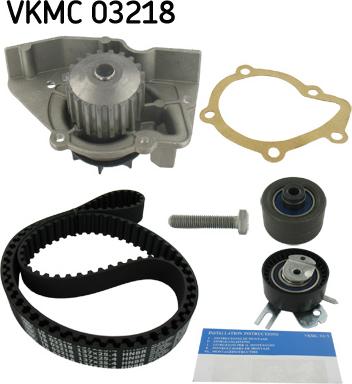 SKF VKMC 03218 - Water Pump & Timing Belt Set autospares.lv