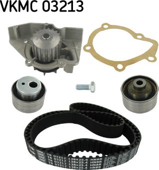 SKF VKMC 03213 - Water Pump & Timing Belt Set autospares.lv