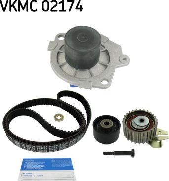 SKF VKMC 02174 - Water Pump & Timing Belt Set autospares.lv