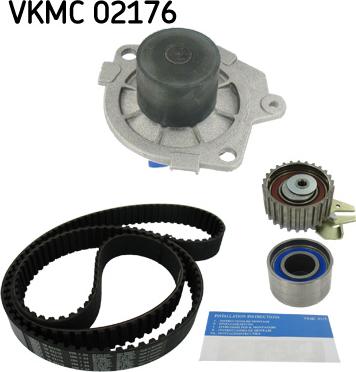 SKF VKMC 02176 - Water Pump & Timing Belt Set autospares.lv