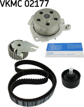 SKF VKMC 02177 - Water Pump & Timing Belt Set autospares.lv