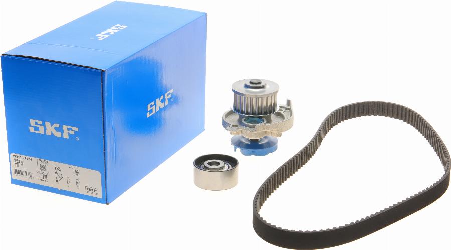 SKF VKMC 02206 - Water Pump & Timing Belt Set autospares.lv