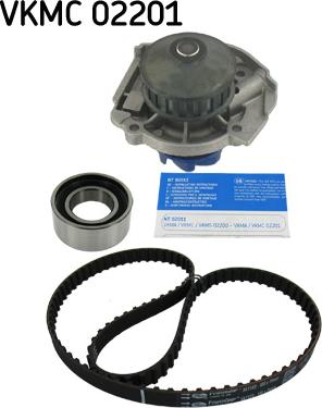 SKF VKMC 02201 - Water Pump & Timing Belt Set autospares.lv