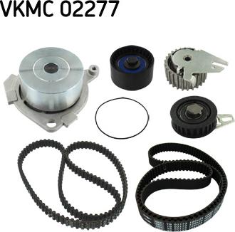 SKF VKMC 02277 - Water Pump & Timing Belt Set autospares.lv