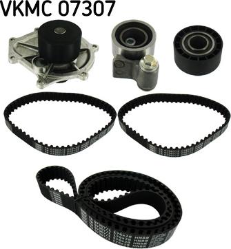 SKF VKMC 07307 - Water Pump & Timing Belt Set autospares.lv