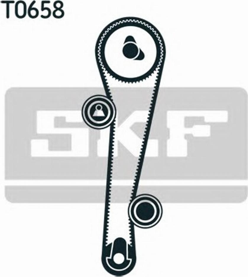 SKF VKMS 95655 - Timing Belt Set autospares.lv