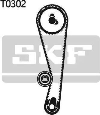 SKF VKMA 95207 - Timing Belt Set autospares.lv