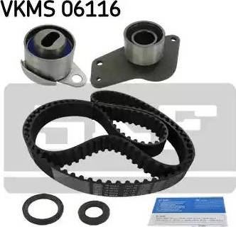 SKF VKMS 06116 - Timing Belt Set autospares.lv