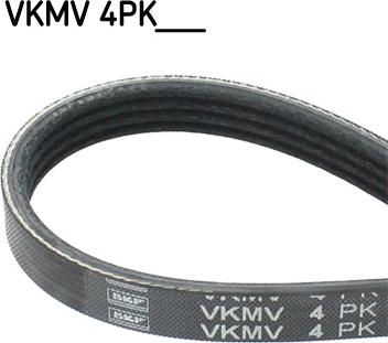 SKF VKMV 4PK990 - V-Ribbed Belt autospares.lv