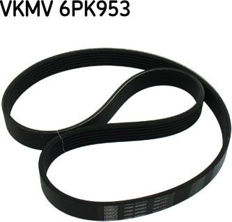 SKF VKMV 6PK953 - V-Ribbed Belt autospares.lv