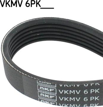 SKF VKMV 6PK1800 - V-Ribbed Belt autospares.lv
