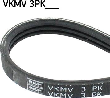 SKF VKMV 3PK649 - V-Ribbed Belt autospares.lv