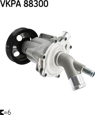 SKF VKPA 88300 - Water Pump autospares.lv