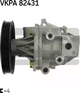 SKF VKPA 82431 - Water Pump autospares.lv