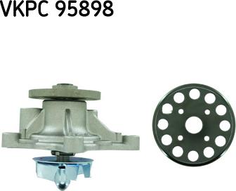 SKF VKPC 95898 - Water Pump autospares.lv