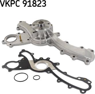 SKF VKPC 91823 - Water Pump autospares.lv