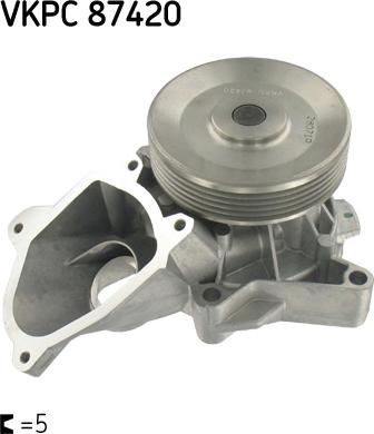 SKF VKPC 87420 - Water Pump autospares.lv