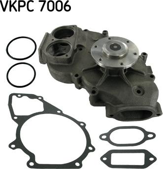 SKF VKPC 7006 - Water Pump autospares.lv