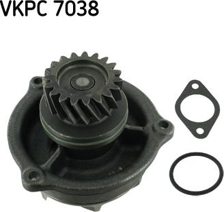 SKF VKPC 7038 - Water Pump autospares.lv