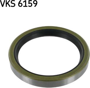 SKF VKS 6159 - Shaft Seal, wheel bearing autospares.lv