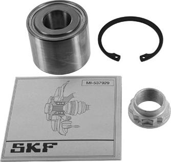 SKF Brazil VKBA 3521 - Wheel hub, bearing Kit autospares.lv