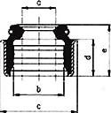 SKT 4S-026-V - Seal Ring, valve stem autospares.lv