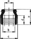 SKT 4S-025-V - Seal Ring, valve stem autospares.lv