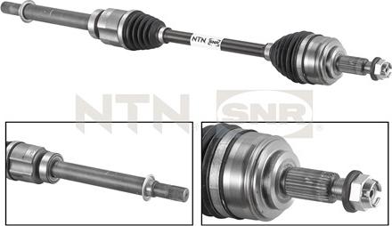 SNR DK55.058 - Drive Shaft autospares.lv