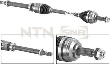 SNR DK55.052 - Drive Shaft autospares.lv