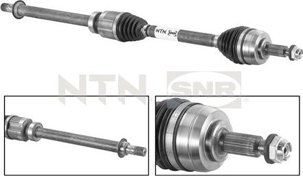 SNR DK55.069 - Drive Shaft autospares.lv