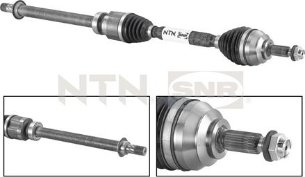 SNR DK55.063 - Drive Shaft autospares.lv