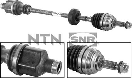 SNR DK55.008 - Drive Shaft autospares.lv