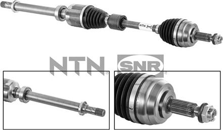 SNR DK55.017 - Drive Shaft autospares.lv