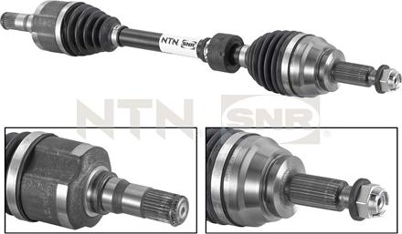 SNR DK55.034 - Drive Shaft autospares.lv