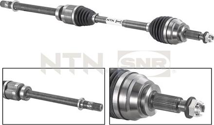 SNR DK55.027 - Drive Shaft autospares.lv