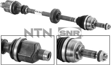 SNR DK55.155 - Drive Shaft autospares.lv