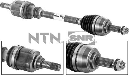 SNR DK55.139 - Drive Shaft autospares.lv