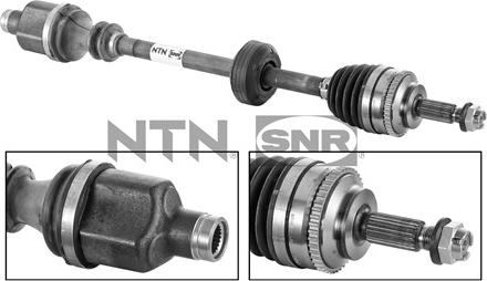 SNR DK55.122 - Drive Shaft autospares.lv