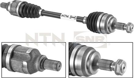 SNR DK66.004 - Drive Shaft autospares.lv