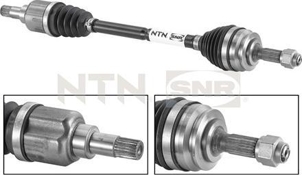 SNR DK66.001 - Drive Shaft autospares.lv