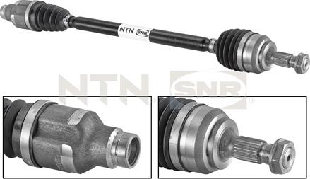 SNR DK66.003 - Drive Shaft autospares.lv