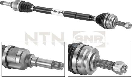 SNR DK66.002 - Drive Shaft autospares.lv