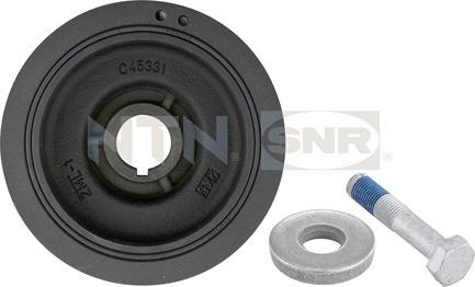 SNR DPF359.05K1 - Belt Pulley, crankshaft autospares.lv