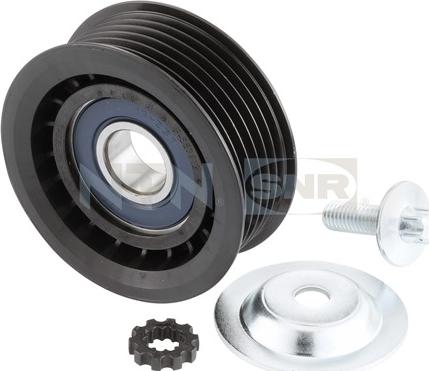 SNR GA358.13 - Pulley, v-ribbed belt autospares.lv