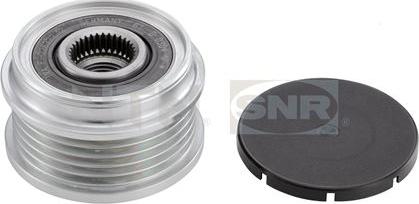 SNR GA754.09 - Pulley, alternator, freewheel clutch autospares.lv