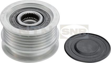 SNR GA754.04 - Pulley, alternator, freewheel clutch autospares.lv
