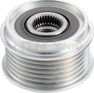 SNR GA754.16 - Pulley, alternator, freewheel clutch autospares.lv