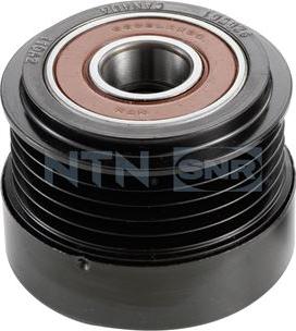 SNR GA753.04 - Pulley, alternator, freewheel clutch autospares.lv