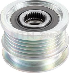 SNR GA753.06 - Pulley, alternator, freewheel clutch autospares.lv