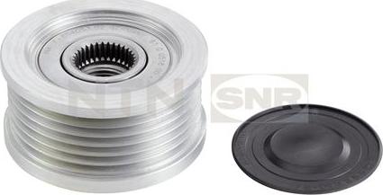 SNR GA753.02 - Pulley, alternator, freewheel clutch autospares.lv